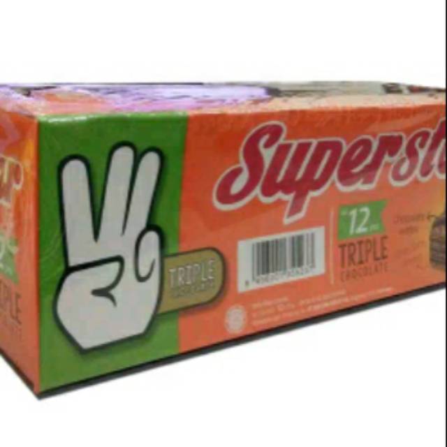 

Super star wafer (12pcs x 18gr )