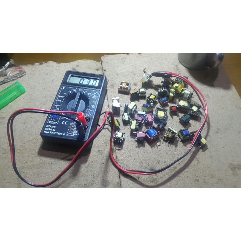 Trafo Bekas Cas Charger & Lampu Campur JT joule thief