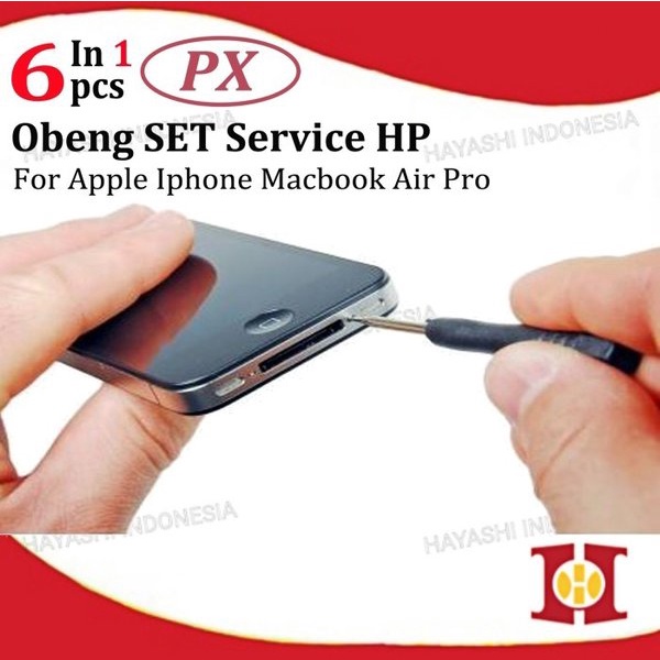 Obeng Set Tool Repair Service Kit Set Pembuka LCD Iphone Mac Air Pro