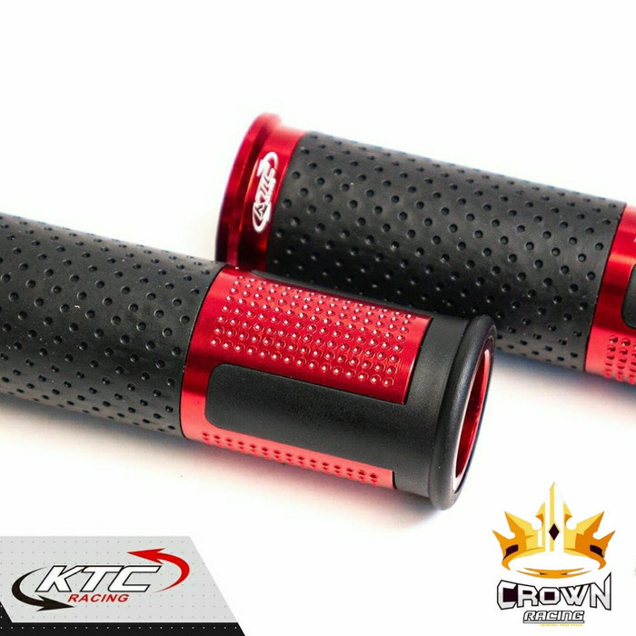 Hand Grip KTC Racing Full Cnc Universal  Handgrip Motor Variasi Nmax Pcx Beat Mio Vario