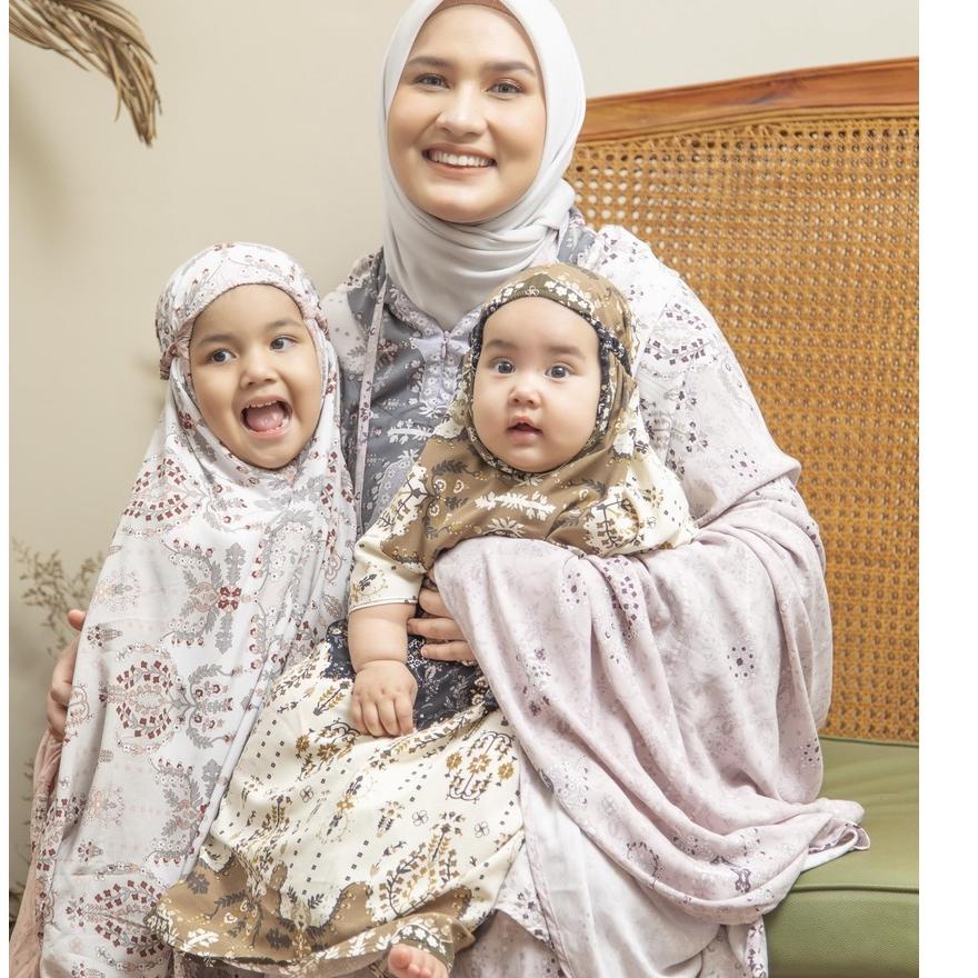 Lagi Tren.. Diario x Dwihanda - Mukena Yasmeena Prayer Set 2in1 Free Sejadah Travel