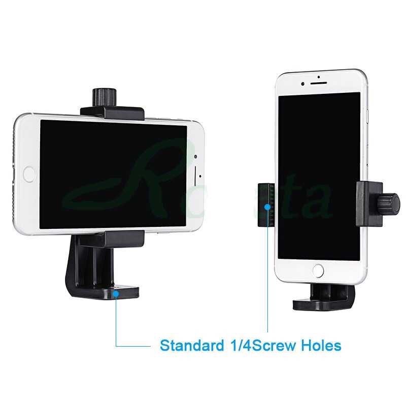 Smartphone Clip Holder Hp Mount Tripod Clamp