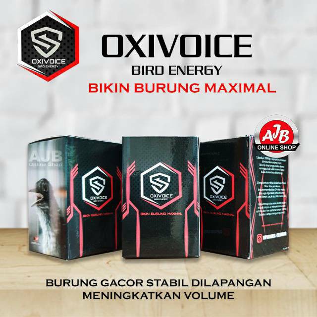 Formula Doping burung lomba Oxi Voice Oxibird Oxivoice Vitamin Antibiotik Spektrum obat serak burung