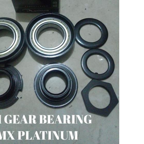 ♝ BB set / Kom gear / Mangkoan tengah BMX bearing Platinum ✺