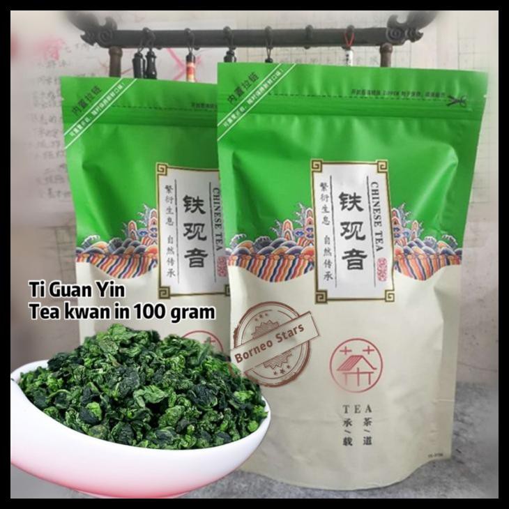 

TERLARIS TEA GUAN YIN/TIKUANYIN/ SLIMMING TEA 铁观音 - 100 GRAM !!!!!!