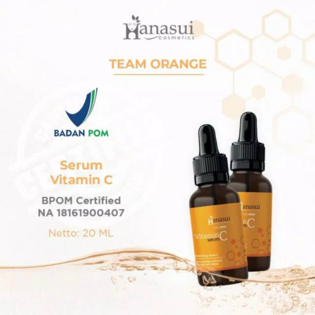 HANASUI SERUM WAJAH 20ML