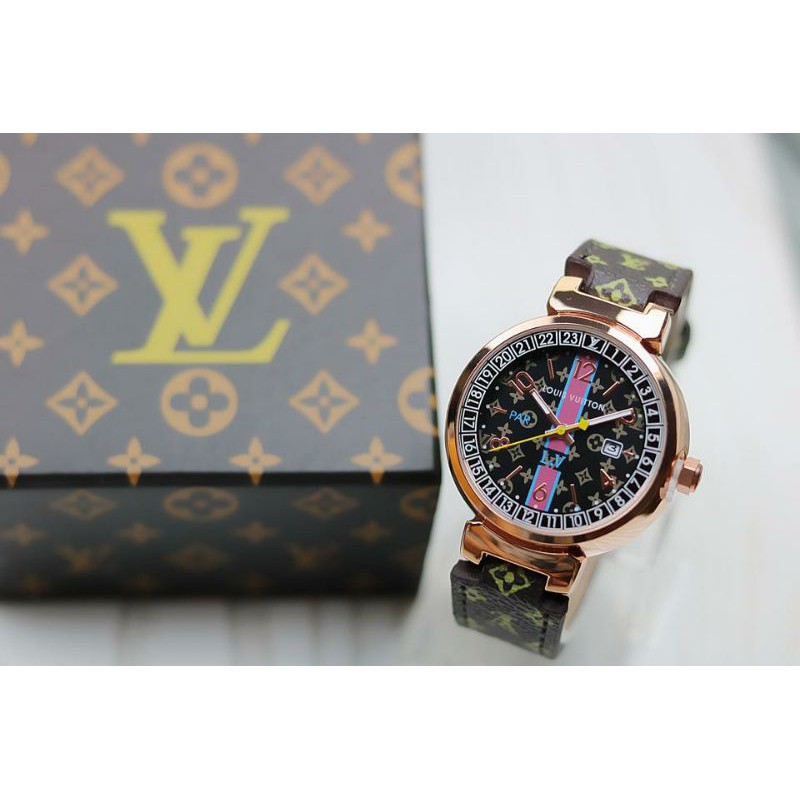 JAM TANGAN WANITA LOUIS VITTON LV PREMIUM