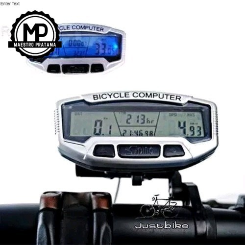 UK Waterproof Bicycle Speedometer Wired Cycle Bike Meter Computer Odometer LCD 