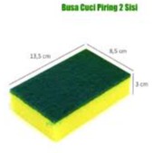 KILAU SPON CUCI PIRING SABUT BUSA SPONGE CUCI PIRING 2 SISI SPONS CUCI SERBAGUNA