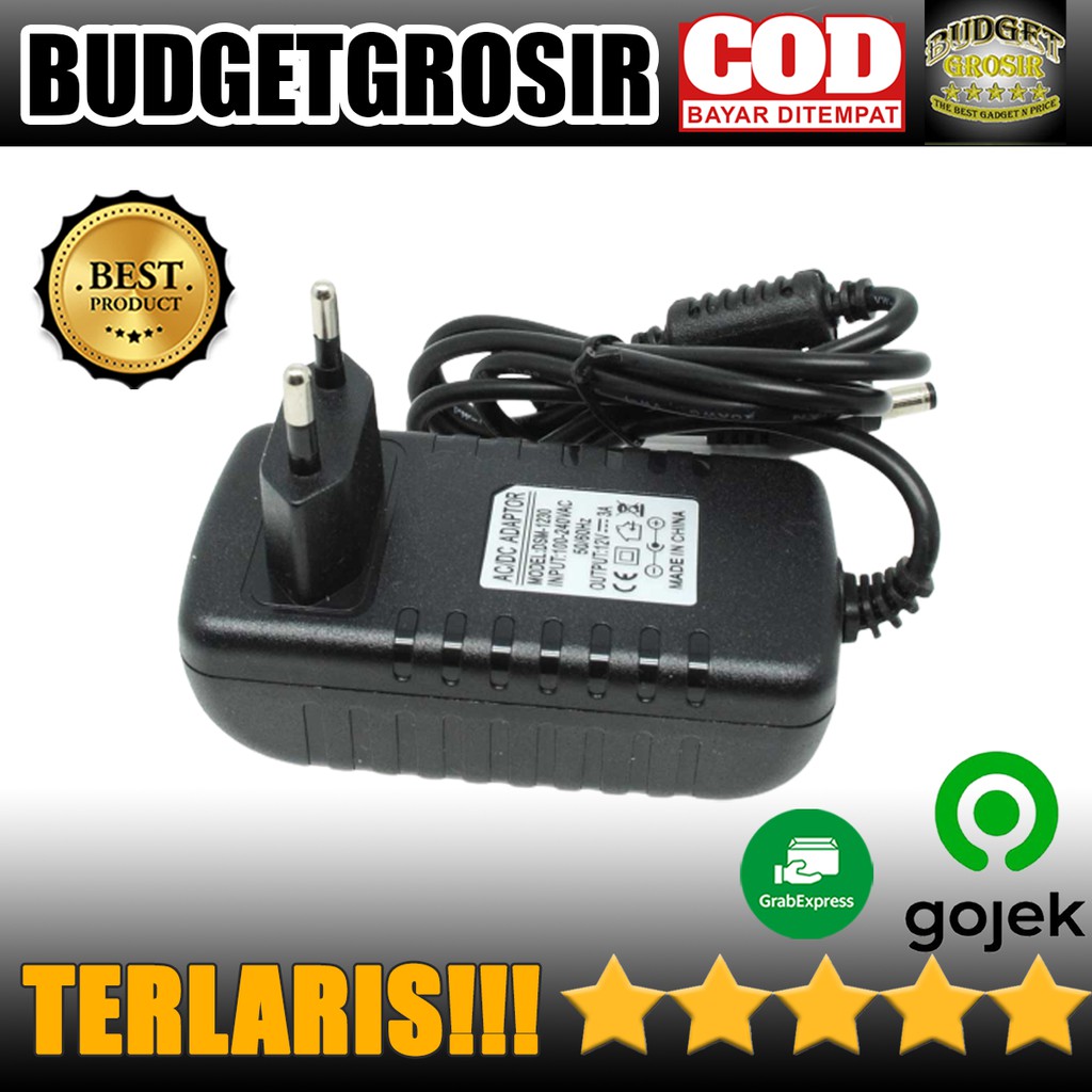 Power Adaptor LED Strip DC12V 3A - DSM-1230