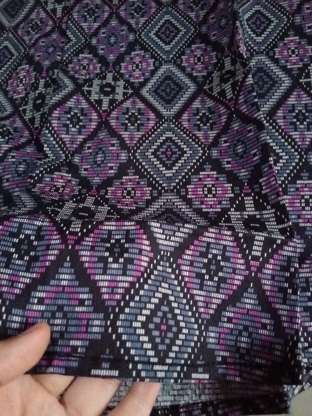Dgm Fashion   Kemeja Batik Songket Lengan Panjang Casual Batik Pria Lengan Panjang Batik Songket