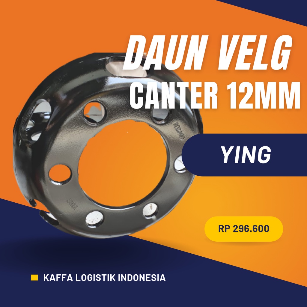 TOPI VELG TRUK CANTER / ISUZU ELF NKR 71 / NMR 71 RING 16 LUBANG 6 TEBAL 12 MM LUBANG ANGIN STANDAR
