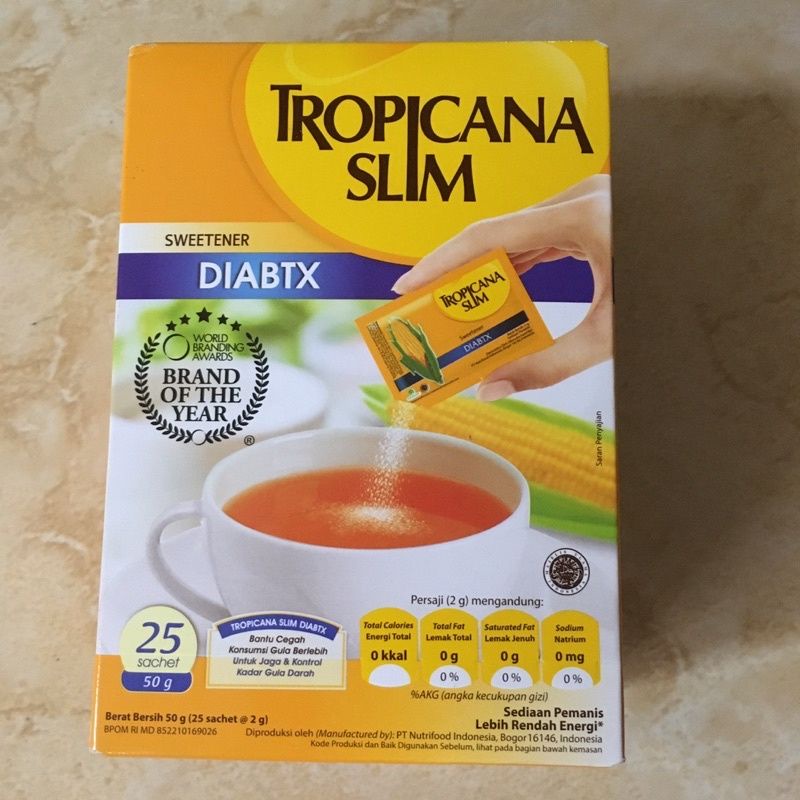 

Tropicana Slim Diabtx