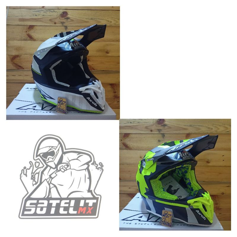 HELM AIROH TWIST 2.0 NEw.HELM CROSSAIROH TWIST.HELM TRAIL AIROH TWIST