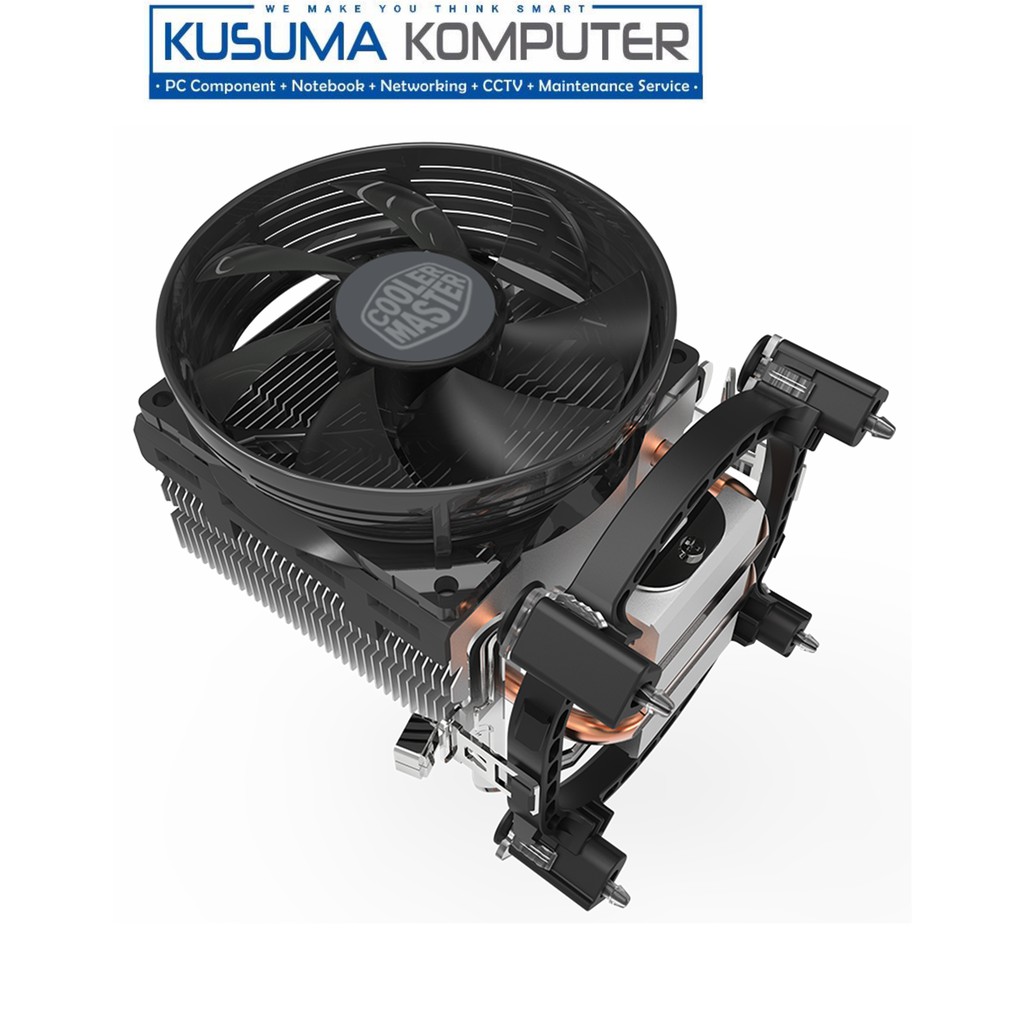 Cooler Master Hyper T20 Cpu Cooler Support intel / amd socket lawas