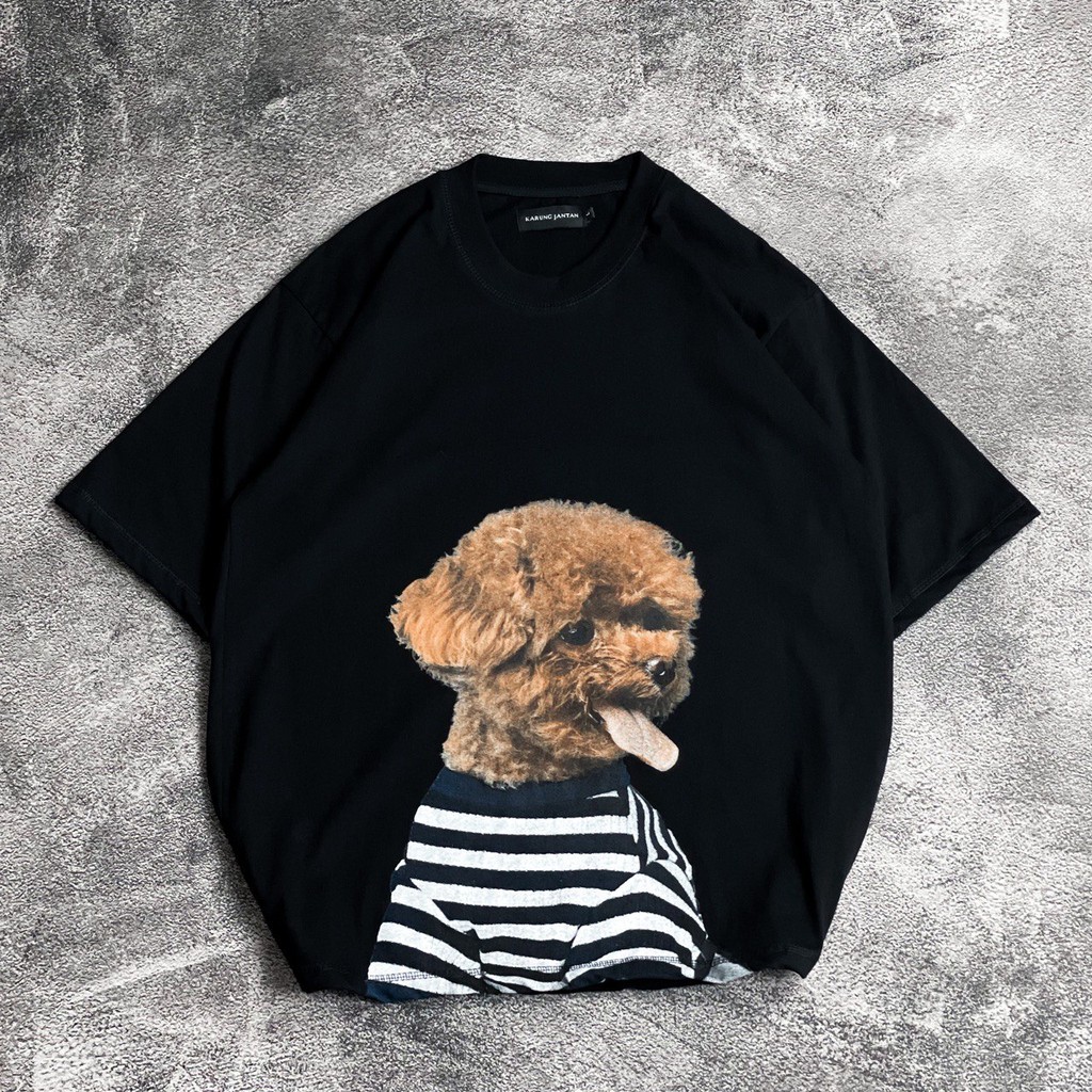 [Oversize] BAJU KAOS OVERSIZE / OVERSIZE T-SHIRT &quot;puppy&quot;