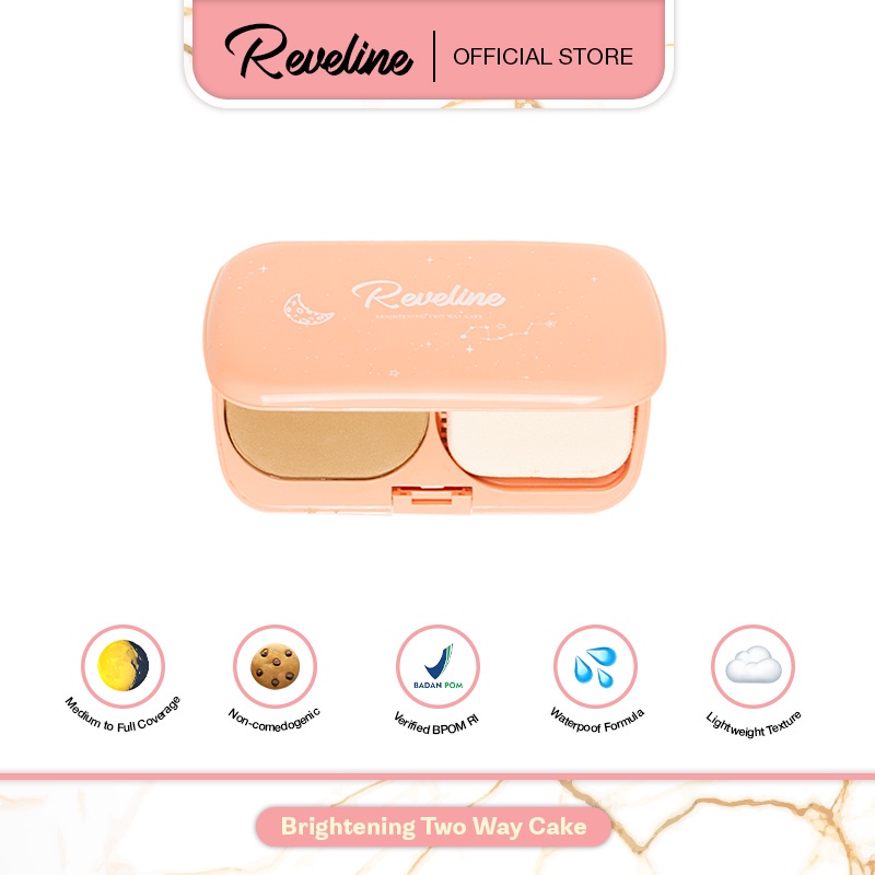 REVELINE Brightening Two Way Cake / TWC