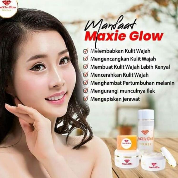 MAXIE GLOW skincare BPOM original cod [KODE66]