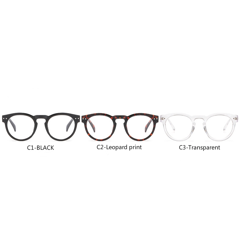 Fashionable Metal Hinge Anti-Blu-ray Korean Fashion Rice Nail Glasses for Men and Women