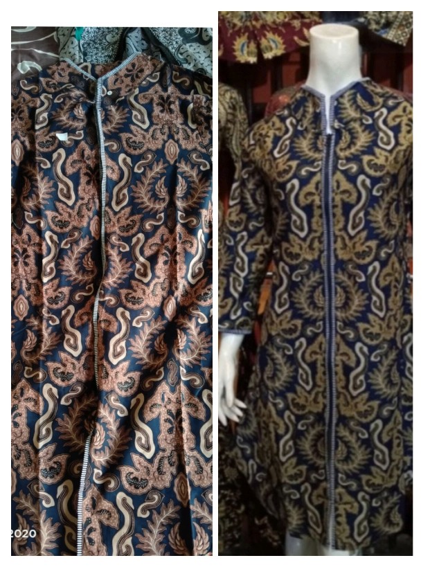 Atasan Batik Dolby Dolbi Dobby Doby Tenun Sutra Tulis Halus Katun