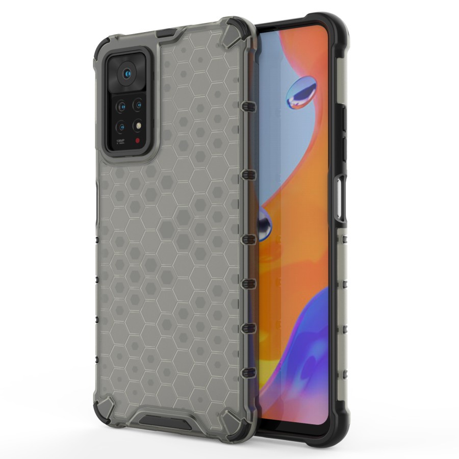 REDMI NOTE 12 4G 12 PRO 5G 11 PRO 10 10S 10 5G 10 PRO 9 9 PRO SOFT CASE RUGGED ARMOR HONEYCOMB SERIES