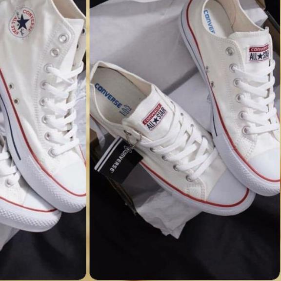 ⭐SPESIAL SEPATU PUTIH POLOS CONVERSE PREMIUM IMPOR VIETNAM FULL WHITE ALL STAR HIGH CONVERSE CLASSIC