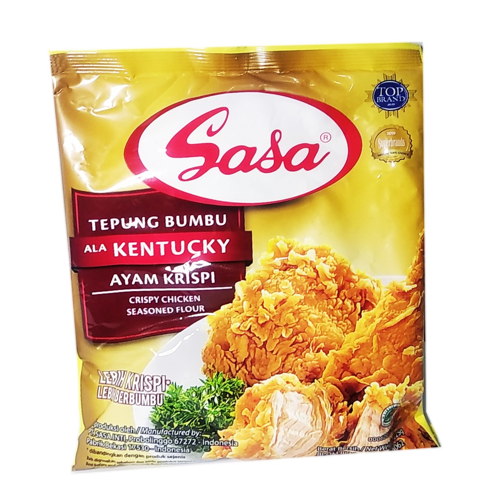 

SASA TEPUNG BUMBU AYAM KRISPI KENTUCKY 225 GRAM