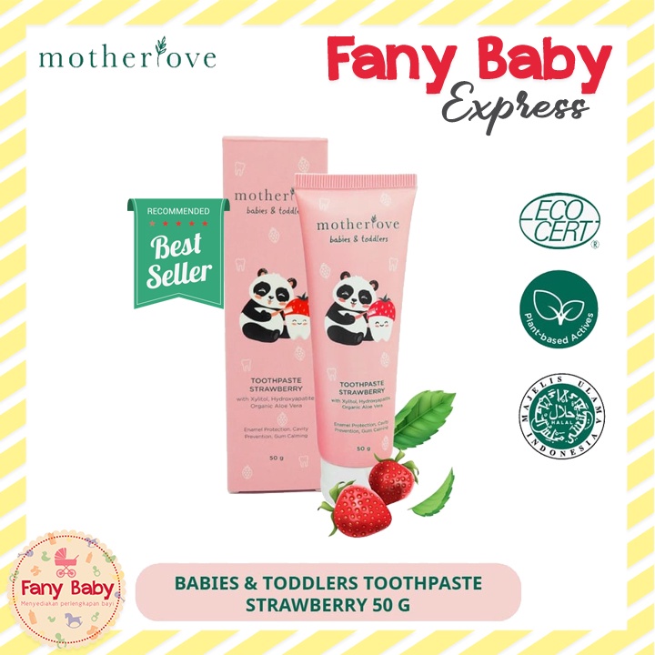 MOTHERLOVE TOOTHPASTE BABIES &amp; TODDLERS / 50GR | MOTHERLOVE