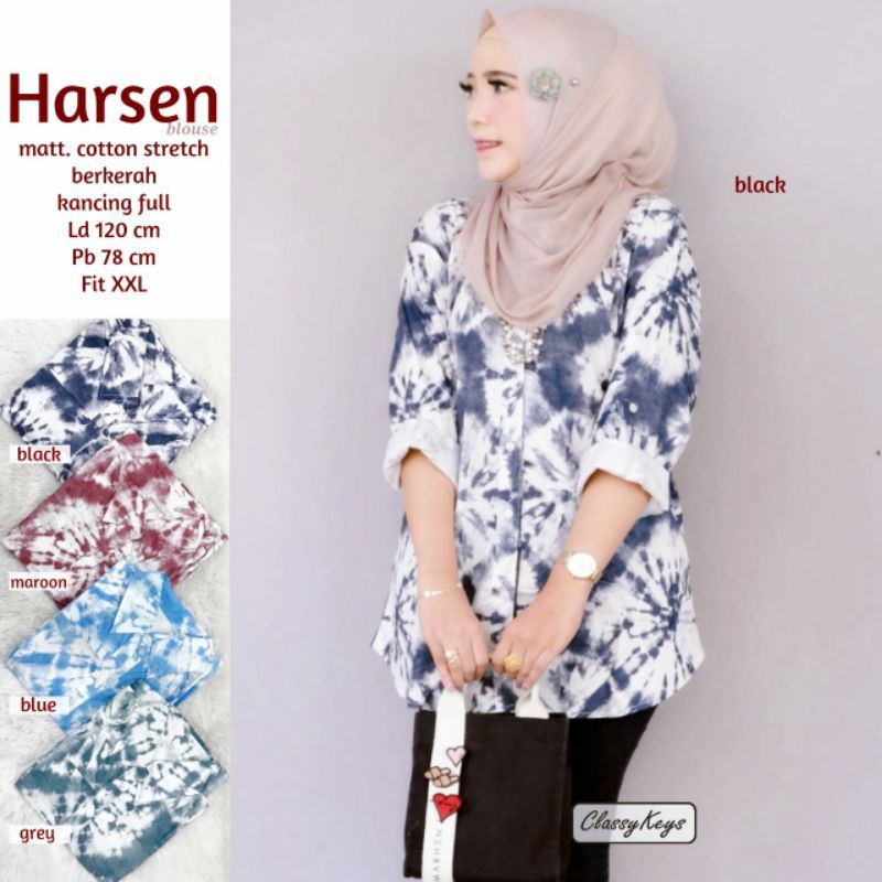 HARSEN BLOUSE BY CLASSYKEYS