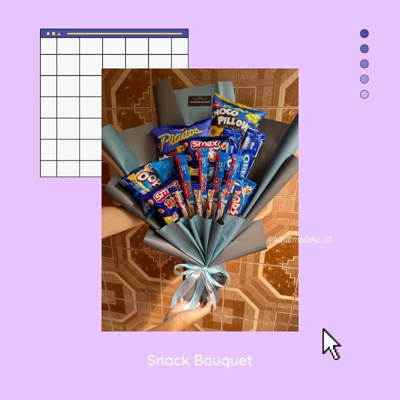 

SNACK BOUQUET/CUSTOME/KADO KEKINIAN
