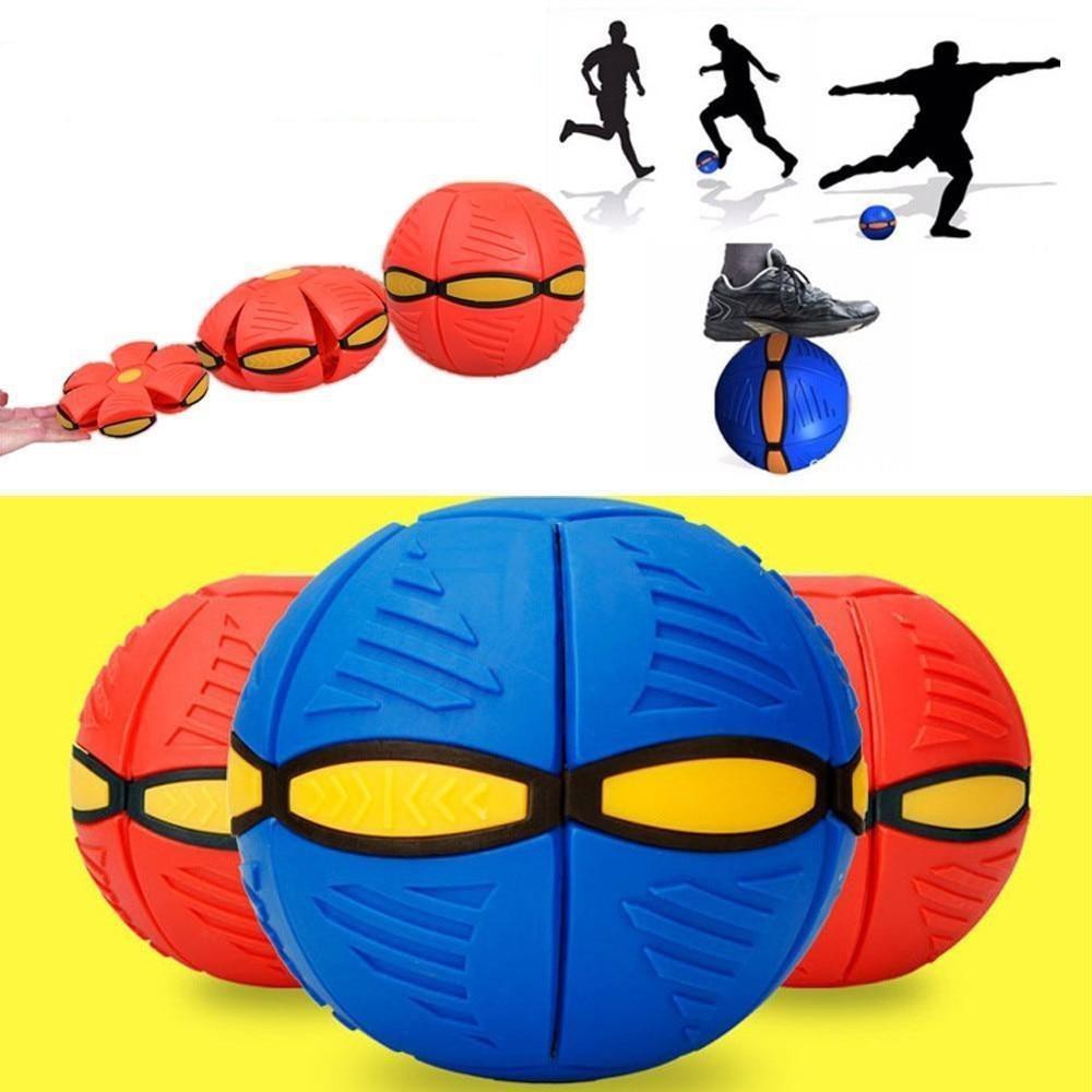Flying saucer ball deformation UFO ball