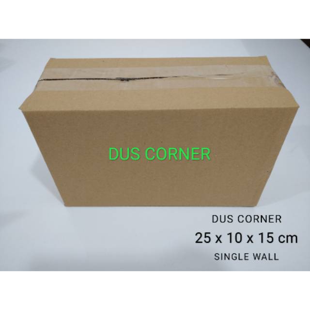 

Kardus Box packing uk 20x15x10 cm POLOS