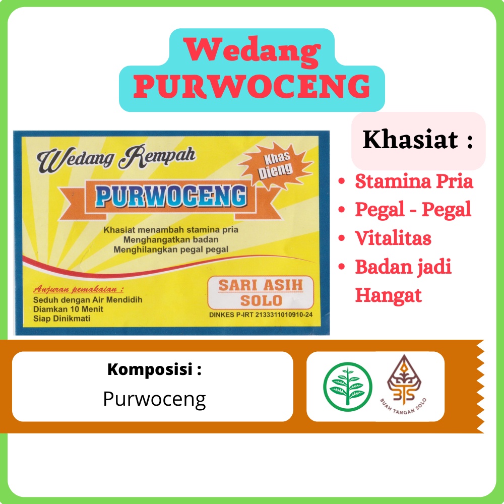 

Wedang Rempah Purwoceng Herbal untuk Stamina Pria Vitalitas Pegal Menghangatkan Badan