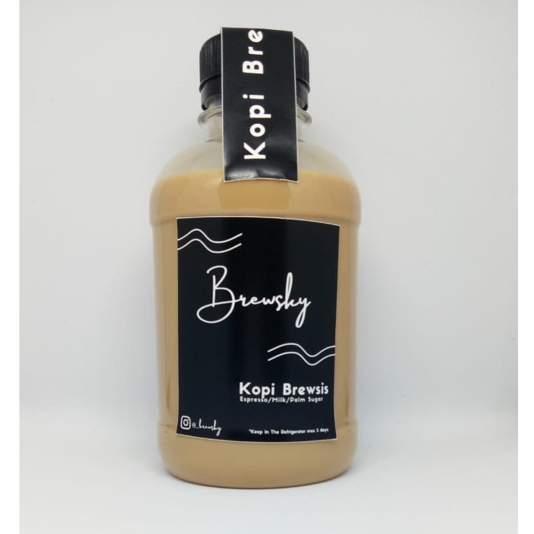 

KOPI SUSU GULA AREN | BREWSKY COFFEE - KOPI BREWSIS | FREE 1 PCS BAMBOO STRAW RANDOM
