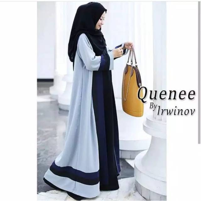 Ns FC Najibah Gamis Syari Putih Benhur Abu Toska Navy Maroon Hujan Muslim Modis Modern White Mach DE