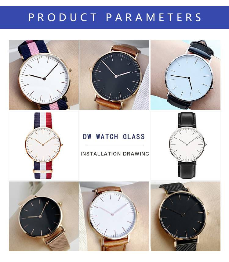 Tempered Glass Pelindung Layar Smartwatch Ukuran 30.5-42mm Untuk Daniel Wellington