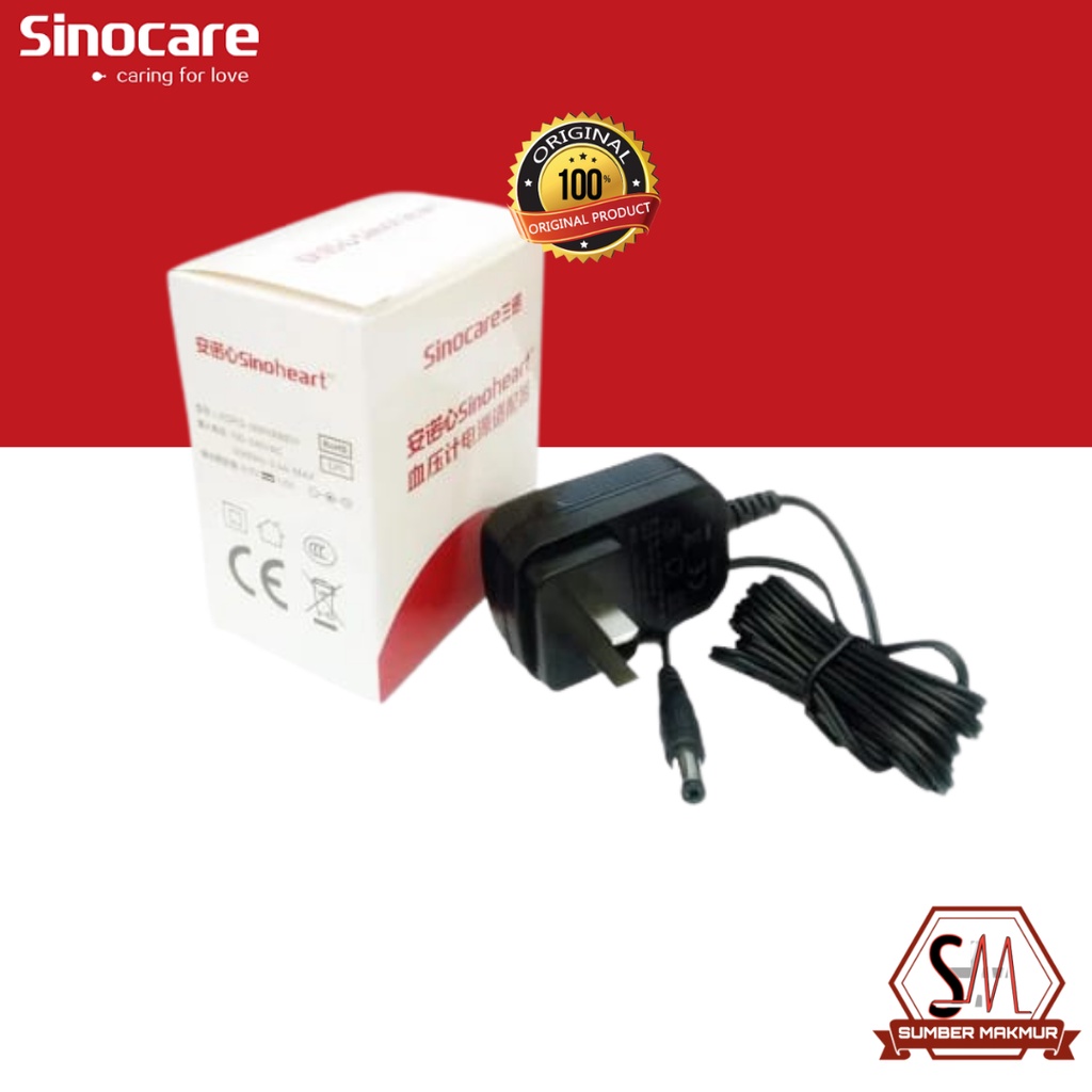 AC Adaptor Original Tensimeter Digital Sinocare BA-801