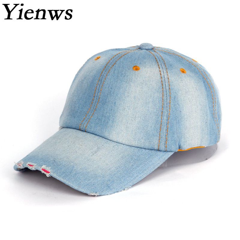 blue jean baseball caps