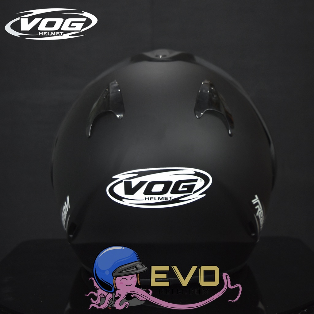 HELM VOG XTREAM ORIGINAL - VOG HELM HALF FACE SOLID WARNA LENGKAP ( ONGKIR 1KG TERMURAH )