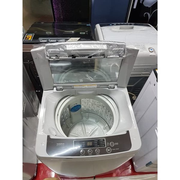 Mesin Cuci 1 Tabung LG T2175VSPCK 7.5 KG Full Otomatis Smart INVERTER