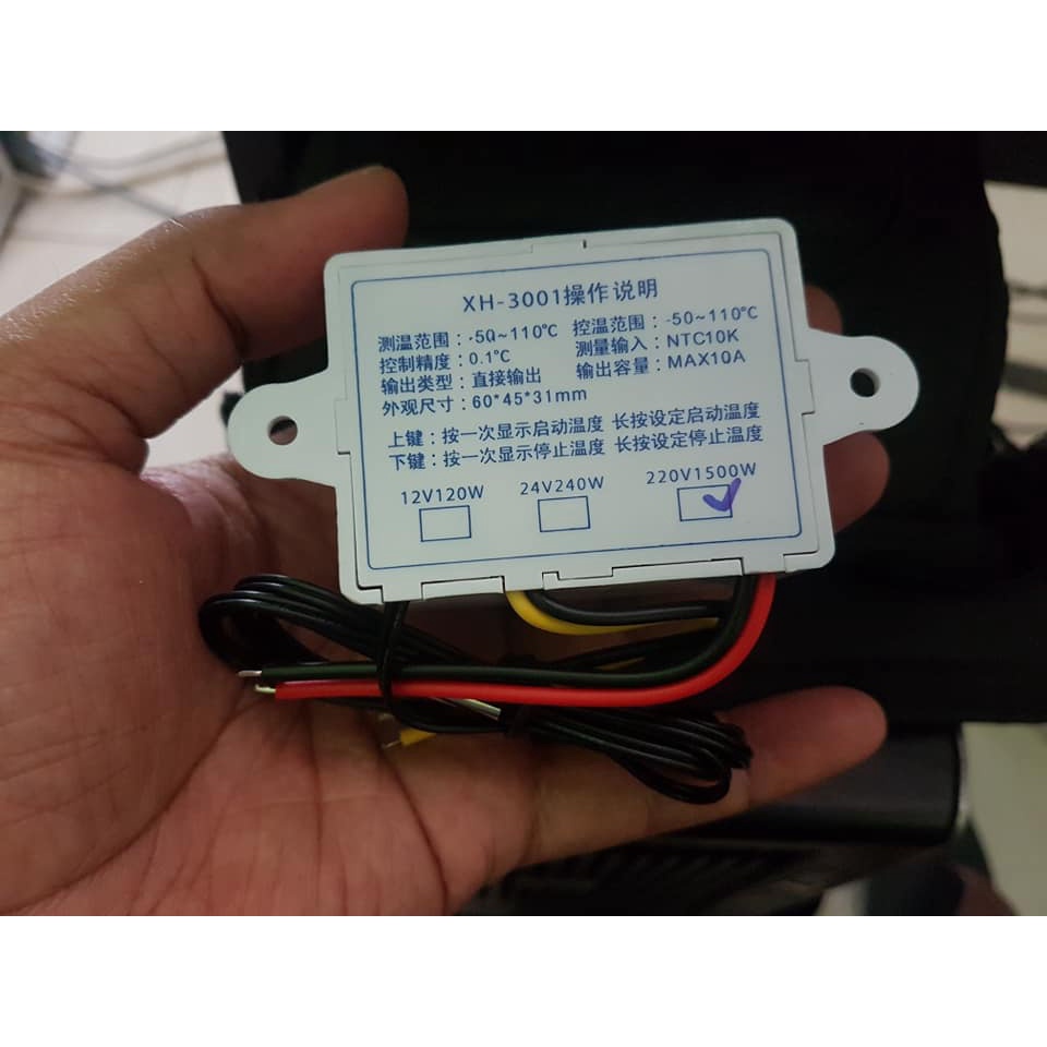 Thermostat XH-W3001 220v / Thermostat Digital / Thermostat