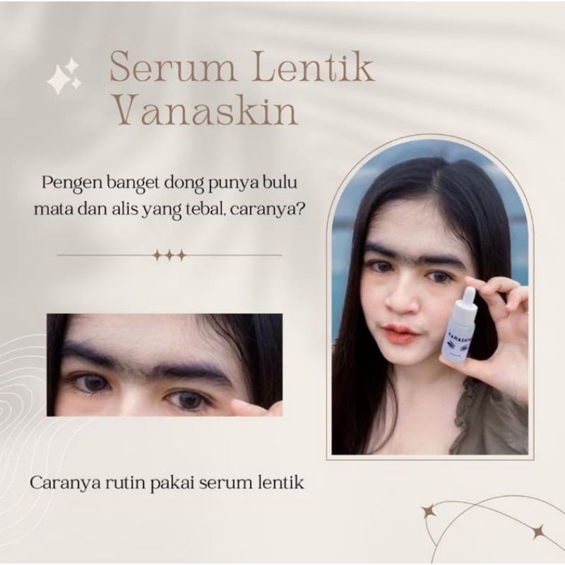 [terlaris] SERUM LENTIK VANASKIN PEMANJANG PENUMBUH BULU MATA & ALIS INSTAN PERMANEN | Pelentik bulu