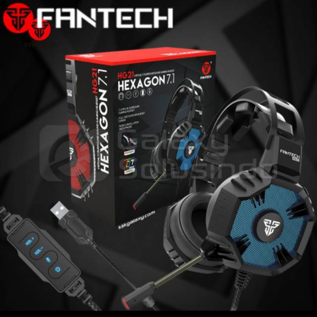 Fantech HEXAGON 7.1 HG21 Headset Gaming RGB.
