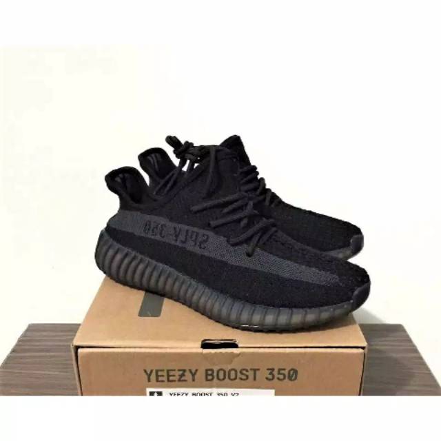 Sepatu Olahraga Adidas Yeezy V2 Black Grey High Premium Original/Sepatu pria/Sneaker Pria Adidas