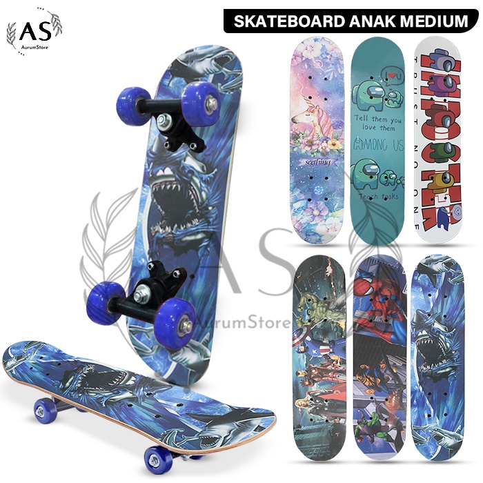 Skateboard Anak Ukuran Sedang