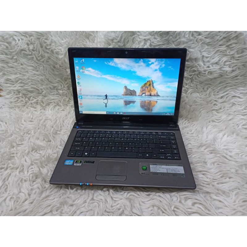 Laptop Acer Aspire 4750 Ram 4gb HDD 500gb core i7 Nvidia murahhh meriah