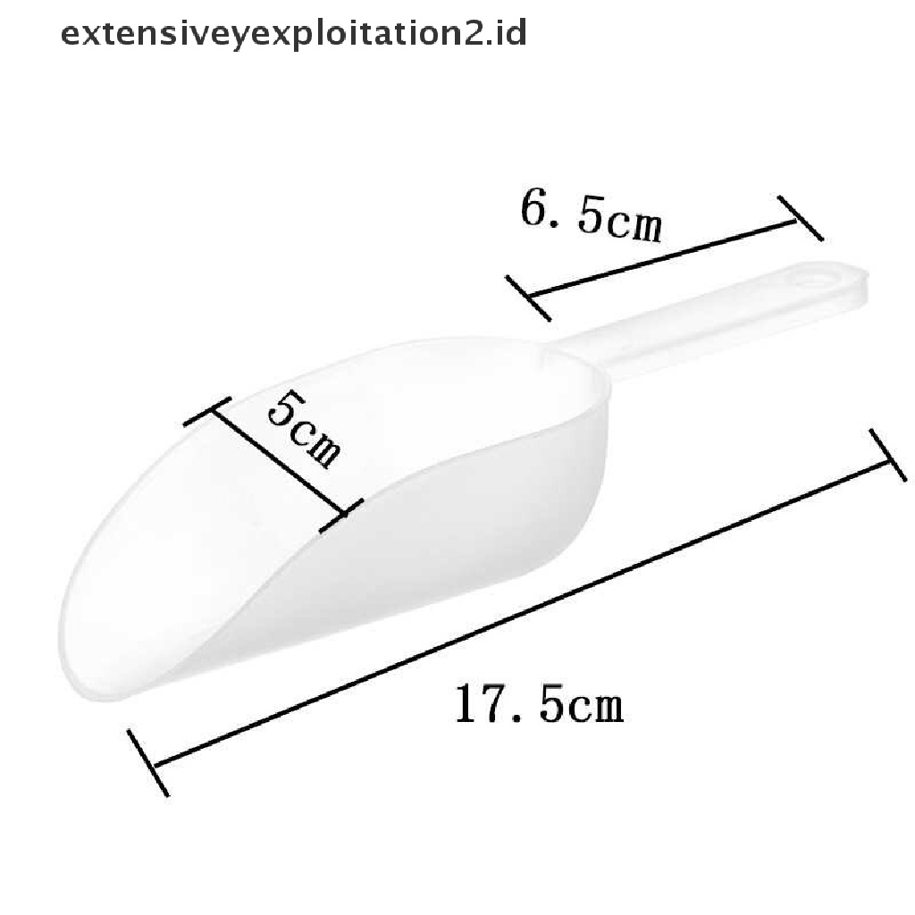 Sendok Takar Es Krim Permen Measuring Spoon Sendok Takar Plastik Frosted