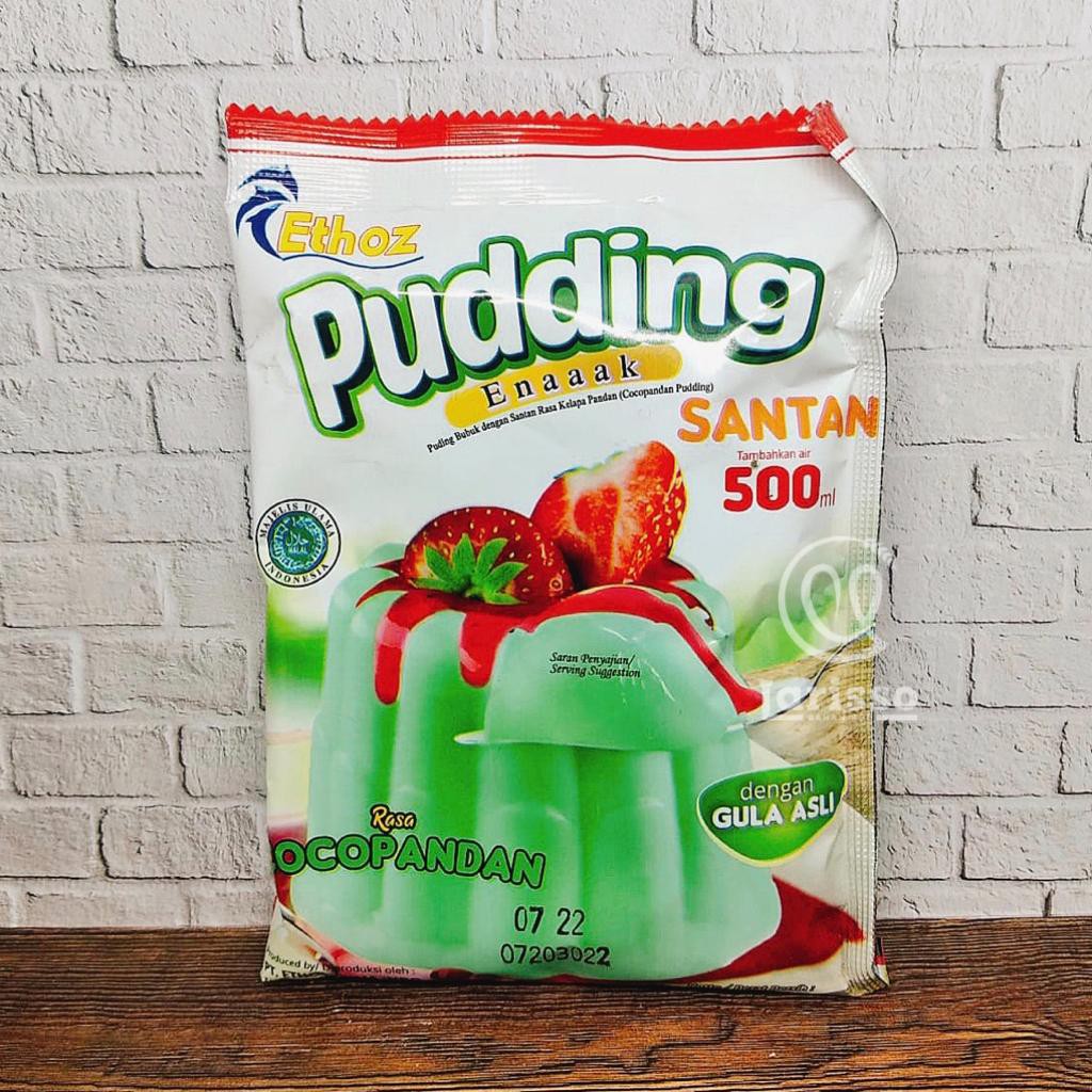 

ETHOZ PUDDING ENAK SANTAN RASA COCOPANDAN 100GR