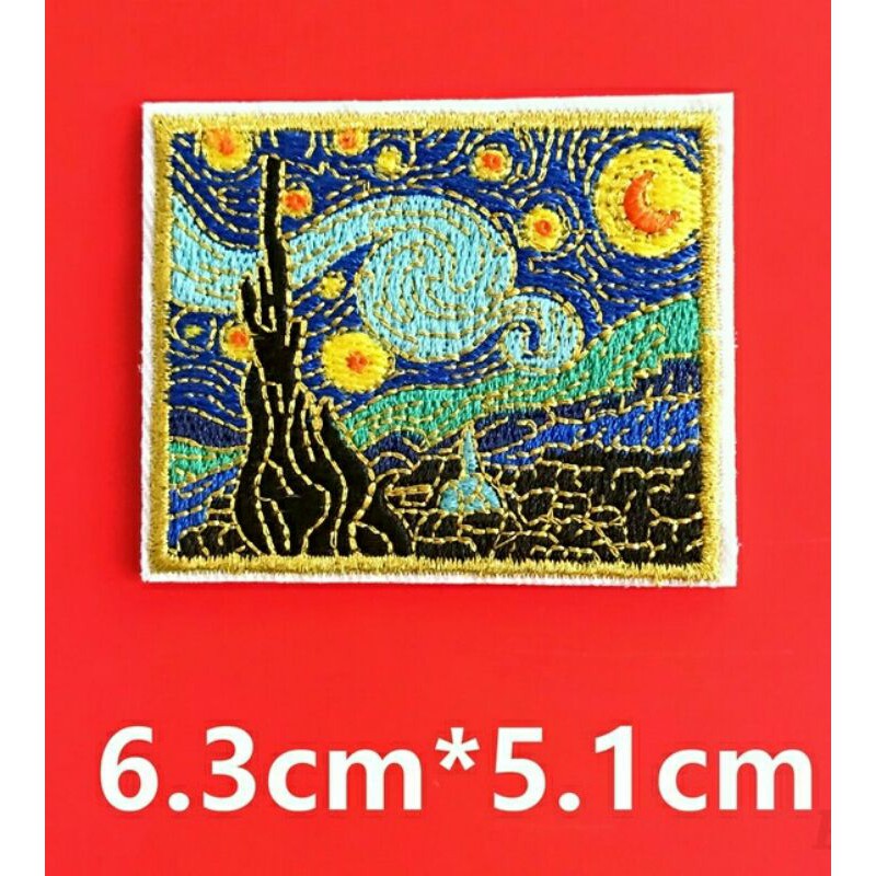 Van Gogh Patch / Patch Van Gogh series Starry Night / Artworks