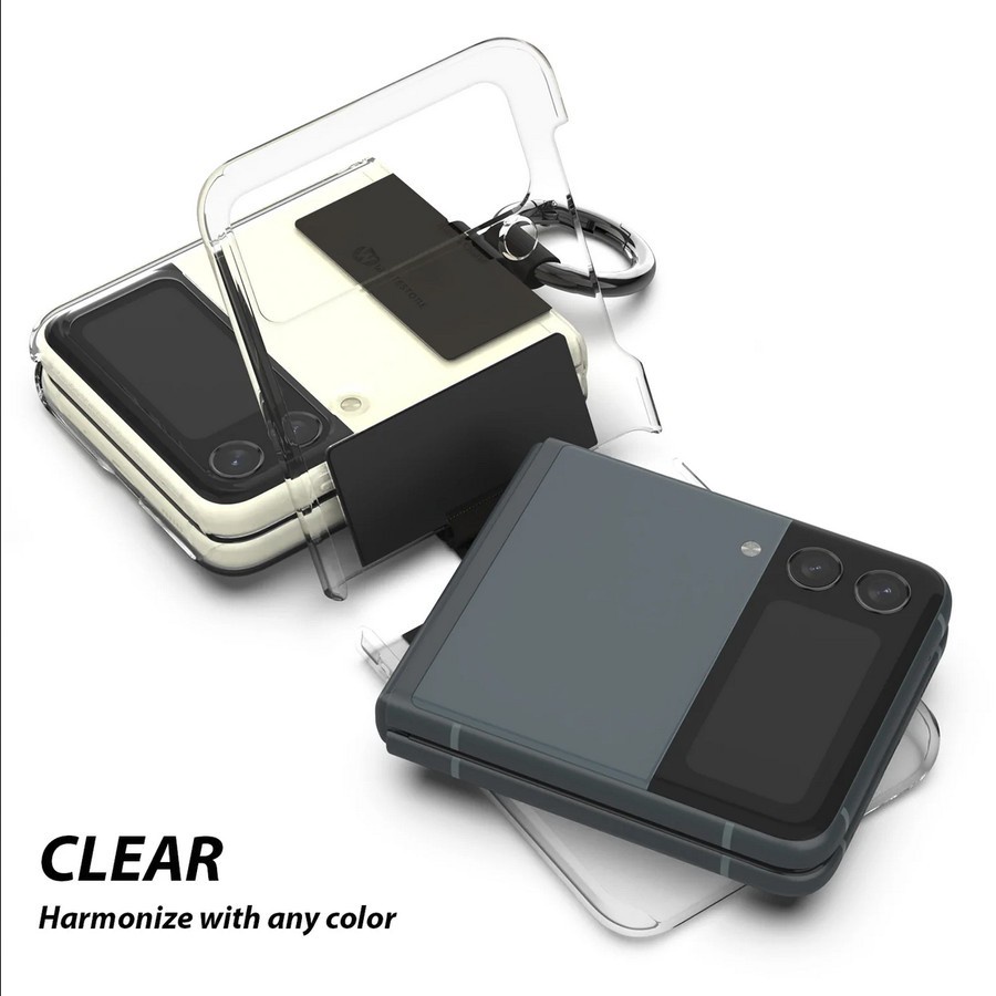 Whitestone Dome Clear Case Samsung Z Flip 4 Clear Case Flip 4 Original